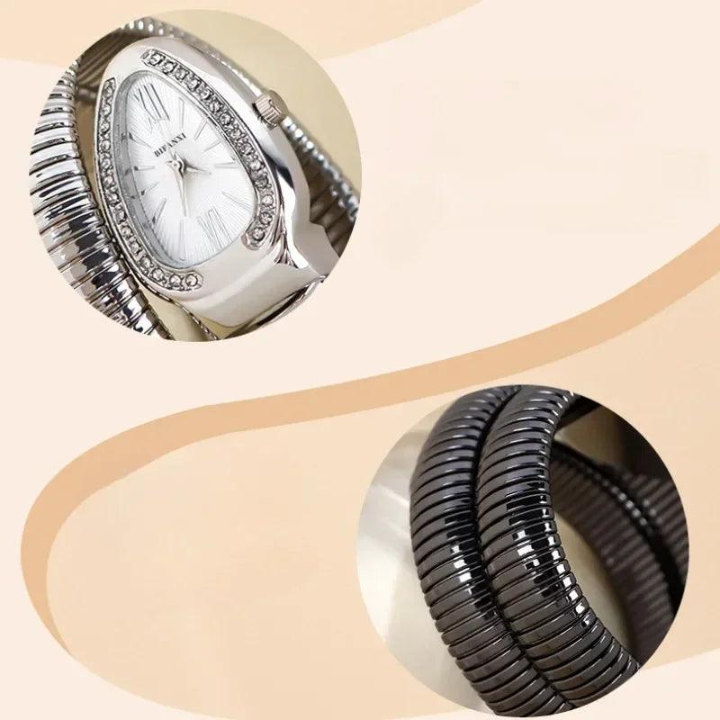 New Arrival Wonderful Creative Snake Ladies Fashion Bracelet Quartz Watches - Ideal Gifts