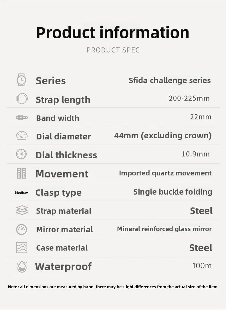 High Quality Maserati Waterproof Men's Business High-grade Green Water European and American Dial Quartz Watch