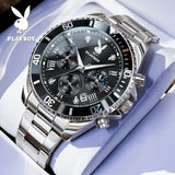 PLAYBOY High Quality Multifunction Best Selling Original Luxury Waterproof Fashion Business Quartz Wrist Watches