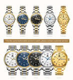 New Original Luxury Brand Stainless Steel Waterproof Quartz Women's Watches- Elegant Date Gift for Ladies