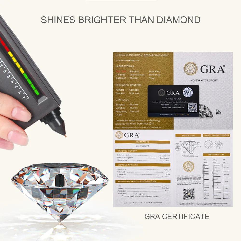 Radiant 1ct D Color VVS1 14K WGP Radiant Cut Square High Quality Moissanite Diamonds Bracelets - Luxury Jewellery - The Jewellery Supermarket