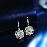 Sparkling Gra Certified Three-piece 1.0 Carat Moissanite Diamonds ring pendant necklace earrings Fine Jewellery Set - The Jewellery Supermarket