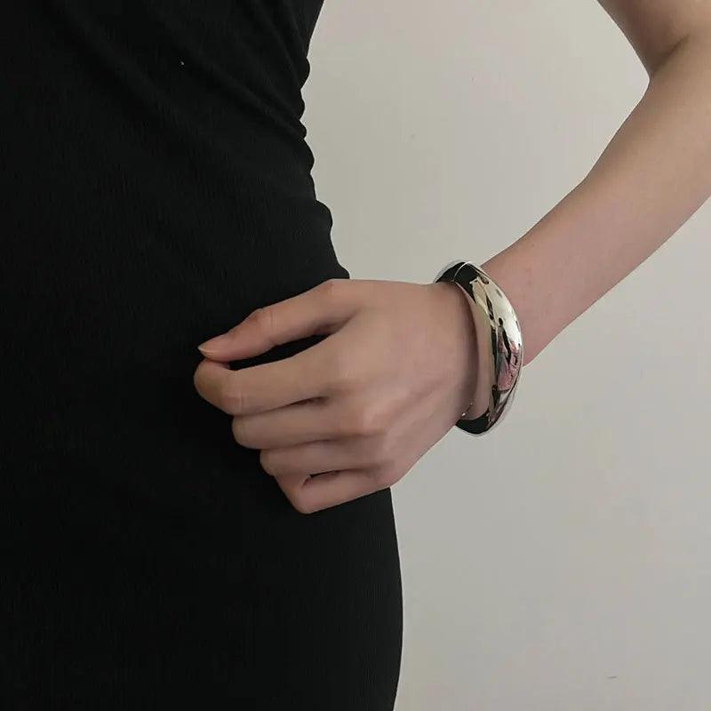 New Cool Trend Lovely Design Shiny Irregular Metal Bracelets For Women - Party Gifts Fashion Jewellery - The Jewellery Supermarket