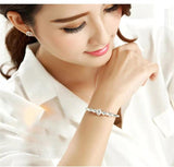 Fashion 925 Sterling Silver Lucky Beads charm Bangles For Women - Charm Bracelets Luxury Designer Jewellery - The Jewellery Supermarket