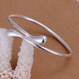Fashion 925 Sterling Silver Lucky Beads charm Bangles For Women - Charm Bracelets Luxury Designer Jewellery - The Jewellery Supermarket