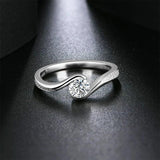 5.0mm Round Cut Solitaire Moissanite Diamond Antique Style Sterling Silver Engagement Wedding Fine Jewellery Rings