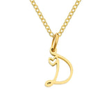 New Stainless Steel Initial Necklaces for Women and Girls - 26 Art Letters - Ideal Gifts - The Jewellery Supermarket