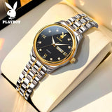 Elegant Fashion Luxury Brand Stainless Steel Waterproof Calendar Luminous Original Quartz Women's Wristwatches
