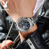 PLAYBOY High Quality Multifunction Best Selling Original Luxury Waterproof Fashion Business Quartz Wrist Watches