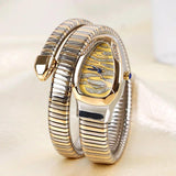 Unique Top Quality Snake Shape Creative Design Pattern Dial Women's Watches Quartz Ladies Watch Fashion Wristwatches
