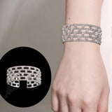 Trending Rhinestone Fashion Crystal Bangle Bracelets for Women - Elegant Hand Jewellery Bracelets