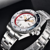 Top Brand New Men Mechanical Wristwatches NH36 Week Display Automatic Watches 100M Sport Waterproof Watch for Men