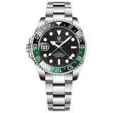 New Top Brand NH34 AR Coating Sapphire Glass Automatic Watch 100M Waterproof GMT Sports Mechanical Watches