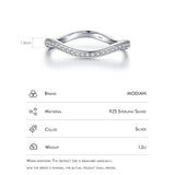 Geometric Twisted Sparkling AAAA Simulated Diamonds Ring - Wedding Engagement Statement Fine Jewellery - The Jewellery Supermarket