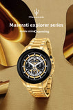 Original Maserati Men's Watch Fashion Leisure Explorer Series Steel Strap Large Dial European and American watches