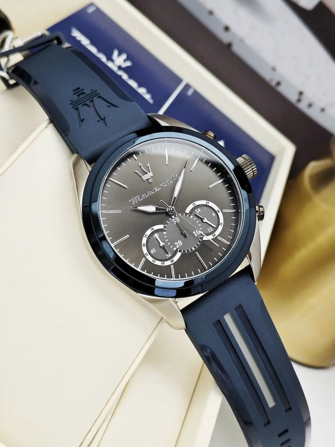 High Quality Maserati Trend Fashion Personality Explorer Series Multifunctional Chronograph High Quality Men's Watch