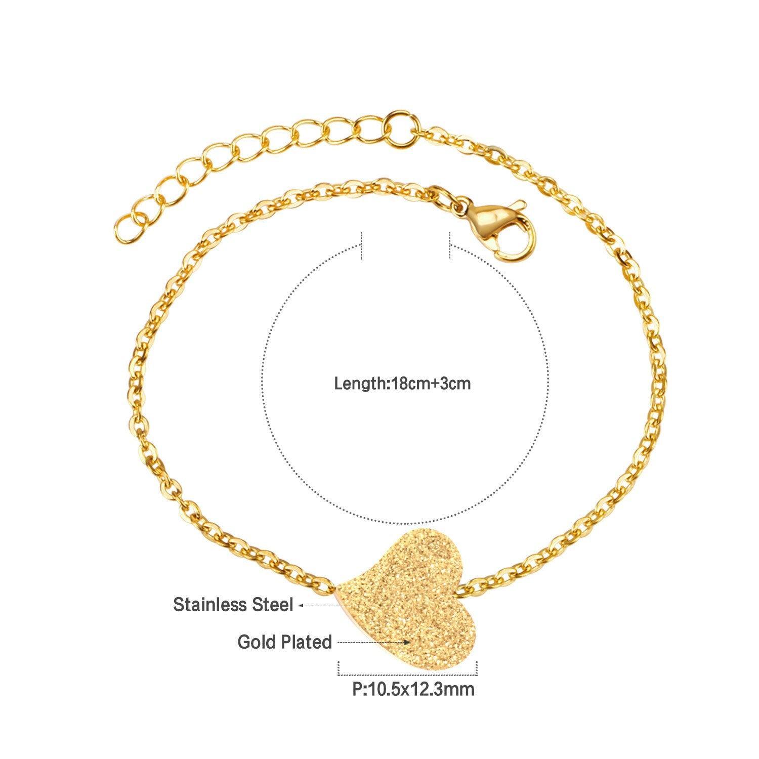 Simple Trendy Charm Bracelets for Women - Stainless Steel Infinity 8 Snowflake Hamsa Hand Tiny Chain Jewellery - The Jewellery Supermarket