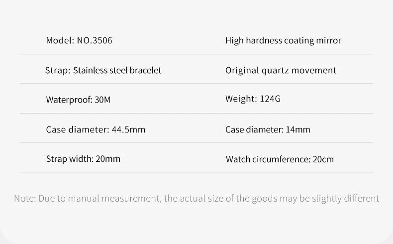 PLAYBOY Popular Original Stainless Steel Waterproof Quartz Multifunction Casual Fashion Trend Mens Watches