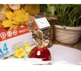 Simple Design Top Brand Stainless Steel Strap Quartz Ladies Watch - 3ATM Waterproof Multifunctional Women's Watches