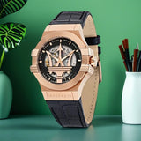 Maserati Mechanical Watch POTENZA Power Series Trident Fashion Mechanical Exquisite European American Watch