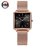 Simple Design Top Brand Stainless Steel Strap Quartz Ladies Watch - 3ATM Waterproof Multifunctional Women's Watches