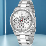 Original Maserati Blue Gold Men's Luxury Gold Fashion Trend Dial European and American Business watch