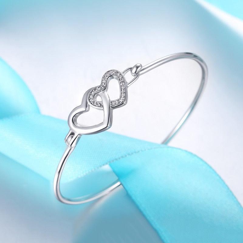 Fashion 925 Sterling Silver Lucky Beads charm Bangles For Women - Charm Bracelets Luxury Designer Jewellery - The Jewellery Supermarket
