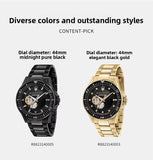 Maserati Hollowed Out automatic Mechanical Watch Europe and the United States Big Dial Leisure Business Wrist Watch