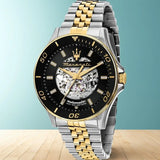 Maserati Sports Watch Men's Hollow Automatic Mechanical Fashion Perspective of European and American Watches