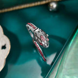 New Arrival Fashion Snake Design Women Bracelet Watches Inlaid with Rhinestones Cuff Bangle Quartz Jewellery Watches