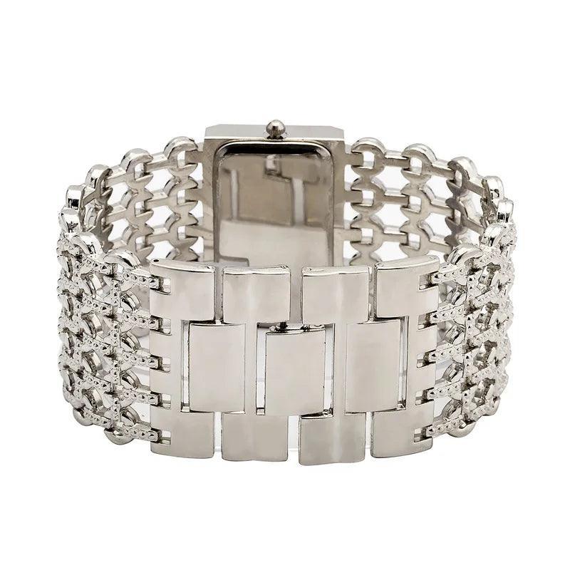 Classic Square Gold Women Watches High-end Temperament Ladies Dress Bracelet Watch Luxury Diamonds Quartz Wristwatch Montre - The Jewellery Supermarket