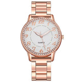 Elegant Dress Mesh Belt Rhinestones Quartz Watches Luxury Bracelet Quartz Watches for Women BusinessClock Relogio Feminino - The Jewellery Supermarket