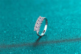 .5CT Total Emerald Cut High Quality Moissanite Diamonds Half Eternity Anniversary - Luxury Jewellery