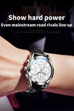 Super Casual Fashion Top Brand Stainless Steel Waterproof Multifunction Quartz Original Business Men's Wrist Watches