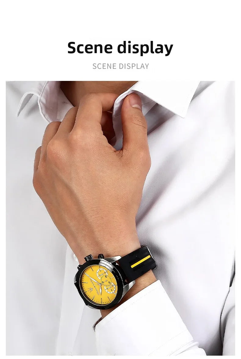 High Quality Maserati Trend Fashion Personality Explorer Series Multifunctional Chronograph High Quality Men's Watch