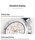 Maserati Luxury Watch Men's Sports Racing Success Series Fashion Multifunction Waterproof Silicone Strap Quartz Watch