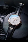 PLAYBOY Casual Simple Automatic Mechanical Men's Watches Original Waterproof Calendar High Quality Watch for Men