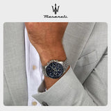 Original Maserati Sports Watches European and American Fashion Multifunctional Luxury, Precision Italian Style Watch