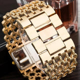 Classic Square Gold Women Watches High-end Temperament Ladies Dress Bracelet Watch Luxury Diamonds Quartz Wristwatch Montre - The Jewellery Supermarket