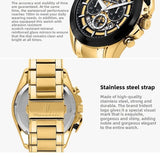 Original Maserati Men's Watch Fashion Leisure Explorer Series Steel Strap Large Dial European and American watches