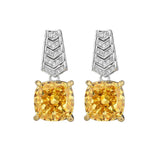 Luxury Lab Created Topaz Gemstone Necklace Pendant Rings Earrings Party Fine Jewellery Sets for Women - The Jewellery Supermarket