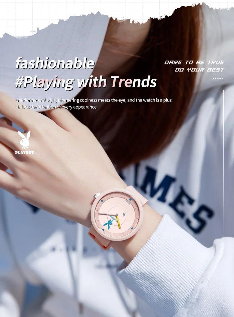 New Casual Sports Watch for Girls - Fashion Pink Waterproof Gift Luxury Elegant High Quality Women's Wristwatch