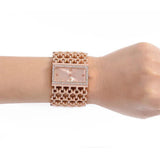 Classic Square Gold Women Watches High-end Temperament Ladies Dress Bracelet Watch Luxury Diamonds Quartz Wristwatch Montre - The Jewellery Supermarket