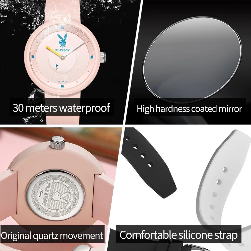 New Casual Sports Watch for Girls - Fashion Pink Waterproof Gift Luxury Elegant High Quality Women's Wristwatch