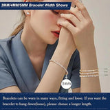 Amazing Genuine Moissanite Diamonds Tennis Bracelets -18K Gold Plated Silver Engagement Wedding Jewellery - The Jewellery Supermarket