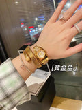 Cavalli Brand Fashion Snake Head Casual High-end Steel Quartz Zircon Diamonds Snake Shape Ladies Watches