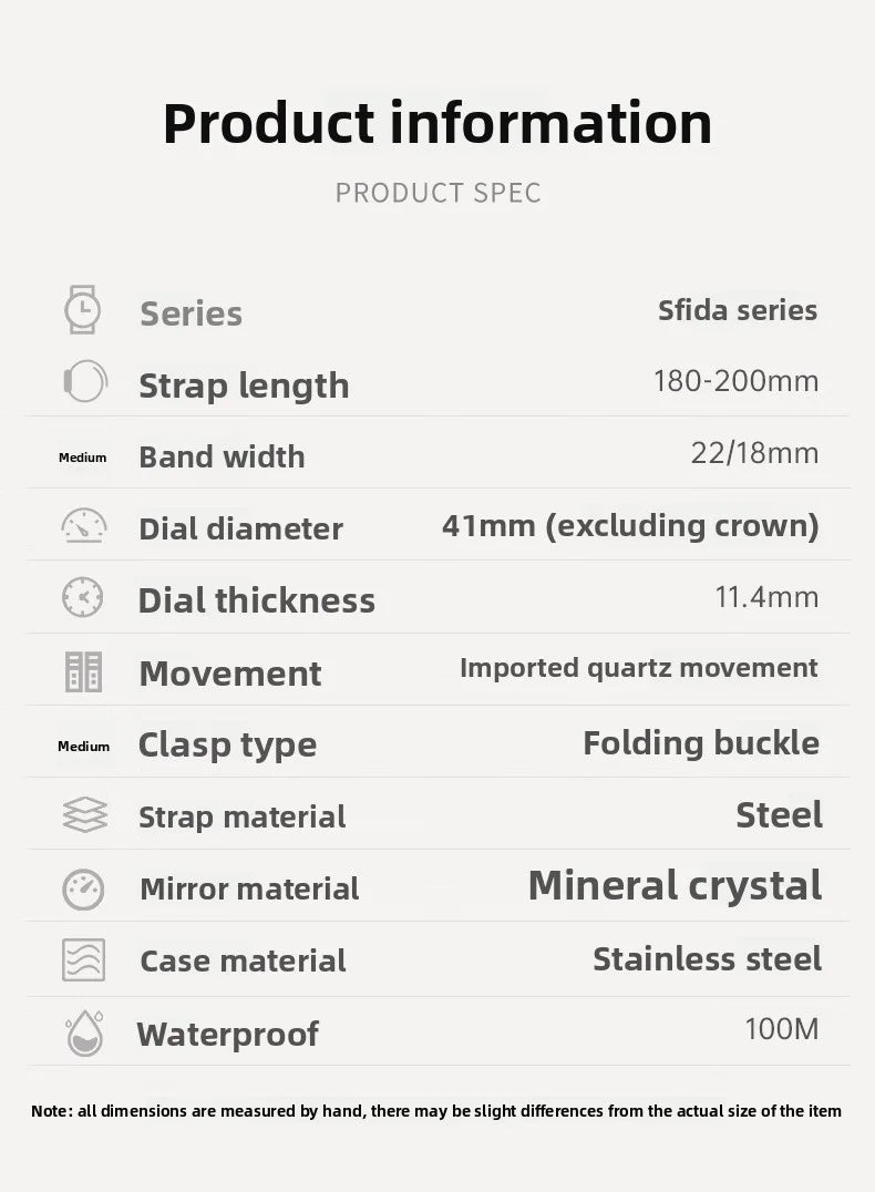 Original Maserati Sports Watches European and American Fashion Multifunctional Luxury, Precision Italian Style Watch