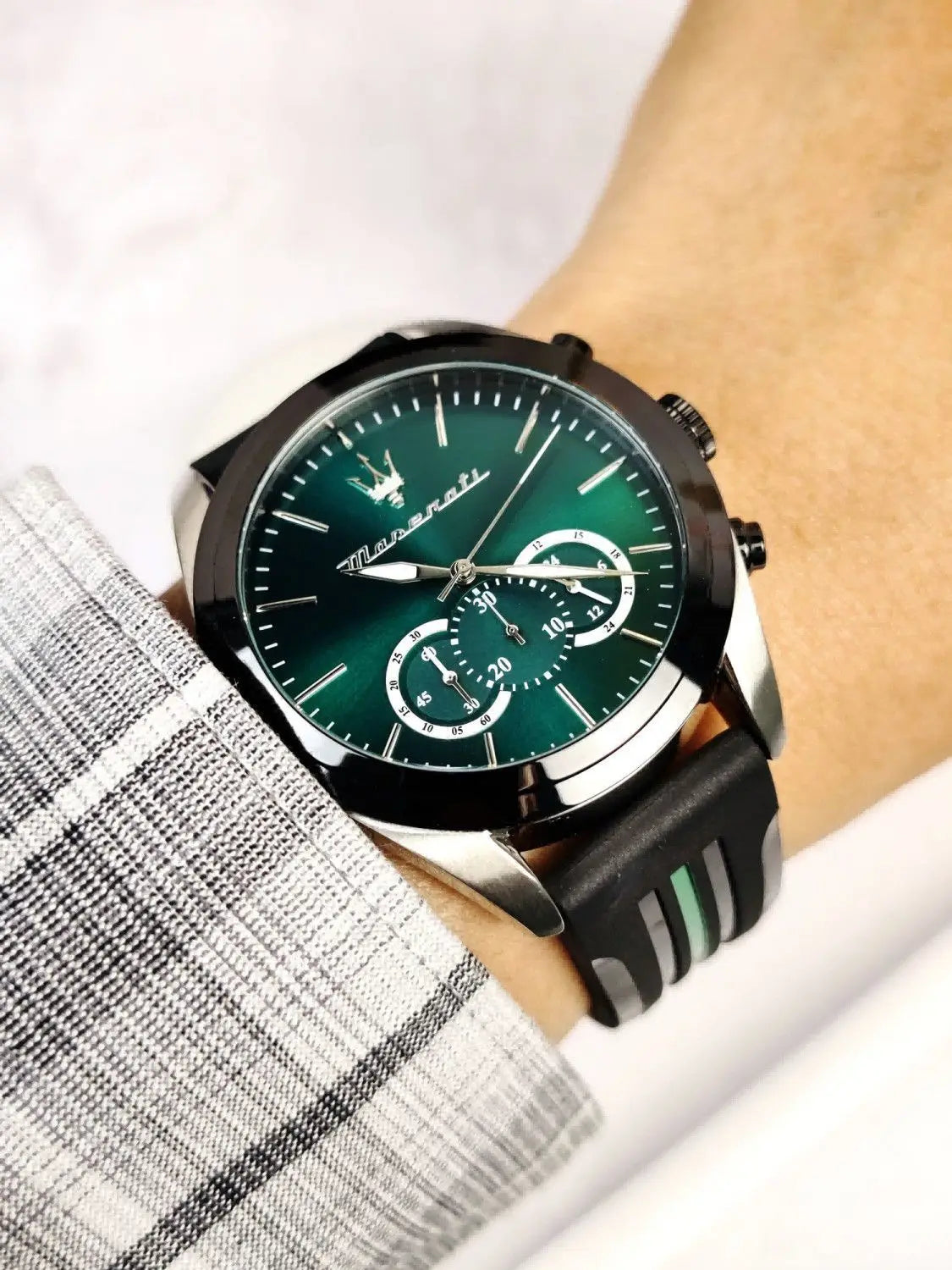 High Quality Maserati Trend Fashion Personality Explorer Series Multifunctional Chronograph High Quality Men's Watch