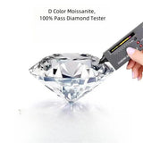 .5CT Total Emerald Cut High Quality Moissanite Diamonds Half Eternity Anniversary - Luxury Jewellery