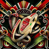 New Luxury Exquisite Fashionable Elegant Women Quartz Snake Design Personalized Small dial Wrist Watches